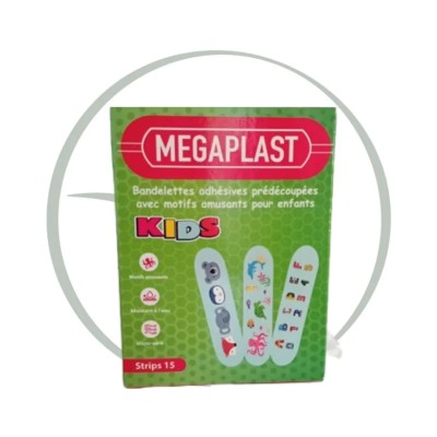 MEGAPLAST KIDS PANSEMENTS 15 STRIPS