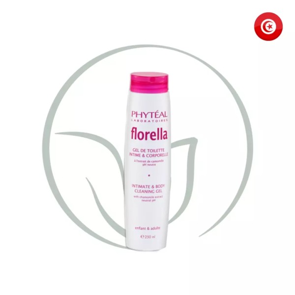 PHYTEAL FLORELLA GEL DE TOILETTE INTIME ET CORPORELLE 250ML