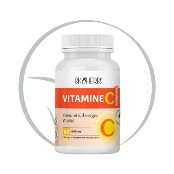 BIOHERBS VITAMINE C COMPLEXE 60 GÉLULES