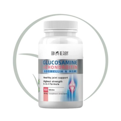 BIOHERBS GLUCOSAMINE COMPLEXE 100 GÉLULES
