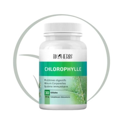 BIOHERBS CHLOROPHYLLE 30 GÉLULES