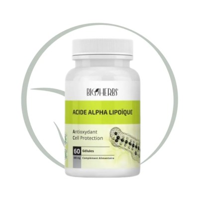 BIOHERBS ACIDE ALPHA LIPOÏQUE 60 GÉLULES