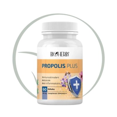 BIOHERBS PROPOLIS PLUS 60 GÉLULES