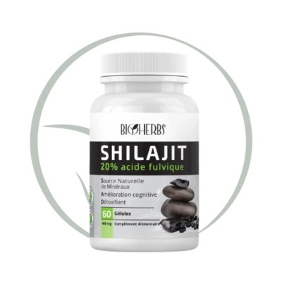 BIOHERBS SHILAJIT 60 GÉLULES