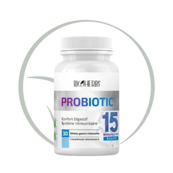 BIOHERBS PROBIOTIQUE 30 GÉLULES