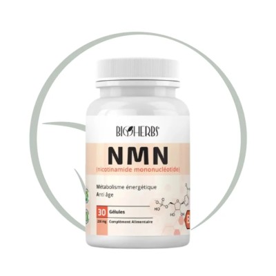 BIOHERBS NMN NICOTINAMIDE MONONUCLÉOTIDE 30 GÉLULES