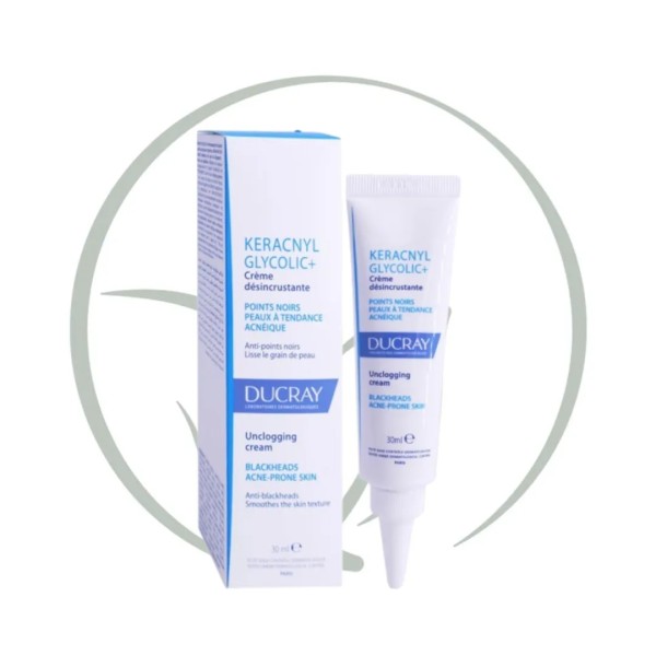 DUCRAY KERACNYL GLYCOLIC+ CREME DESINCRUSTANTE 30ML