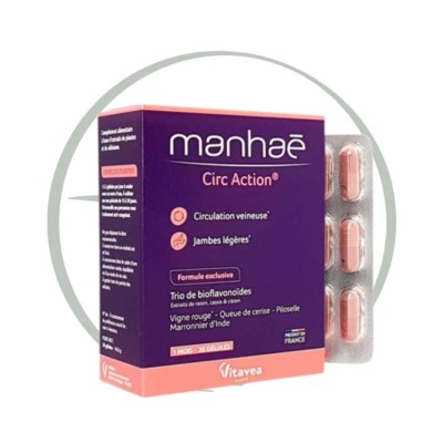 VITAVEA MANHAÉ CIRC ACTION 30 GÉLULES