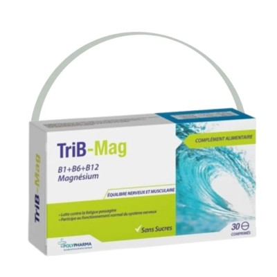 POLYPHARMA TRI B MAG 30 COMPRIMES