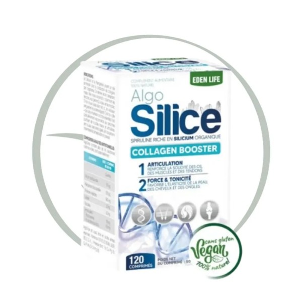EDEN LIFE ALGOSILLICE COLLAGEN ARTICULATIONS 120 COMPRIMES