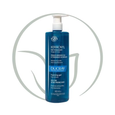 DUCRAY KERACNYL GEL MOUSSANT 400ML