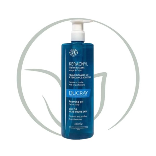 DUCRAY KERACNYL GEL MOUSSANT 400ML