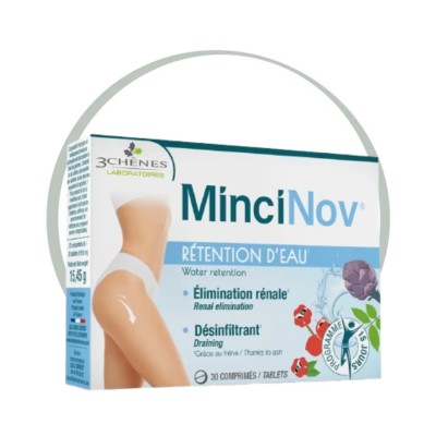 3 CHENES ANTI EAU DESINFILTRANT ET AMINCISSANT 30 COMPRIMES