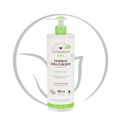 ALPHANOVA LINIMENT OLEO-CALCAIRE BIO 400ML