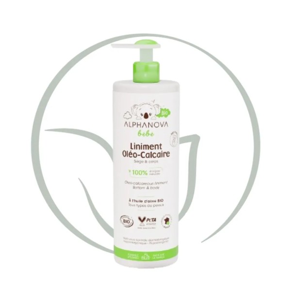 ALPHANOVA LINIMENT OLEO-CALCAIRE BIO 400ML