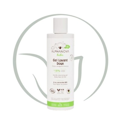 ALPHANOVA GEL LAVANT DOUX BIO 200ML