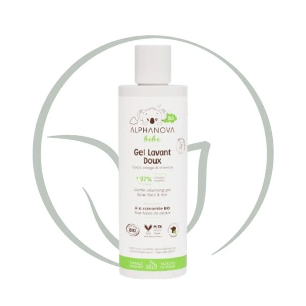 ALPHANOVA GEL LAVANT DOUX BIO 200ML