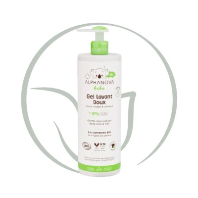 ALPHANOVA GEL LAVANT DOUX BIO 400ML
