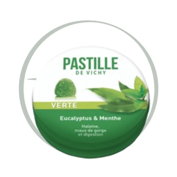 VICHY PASTILLES VERTE EUCALYPTUS 50G