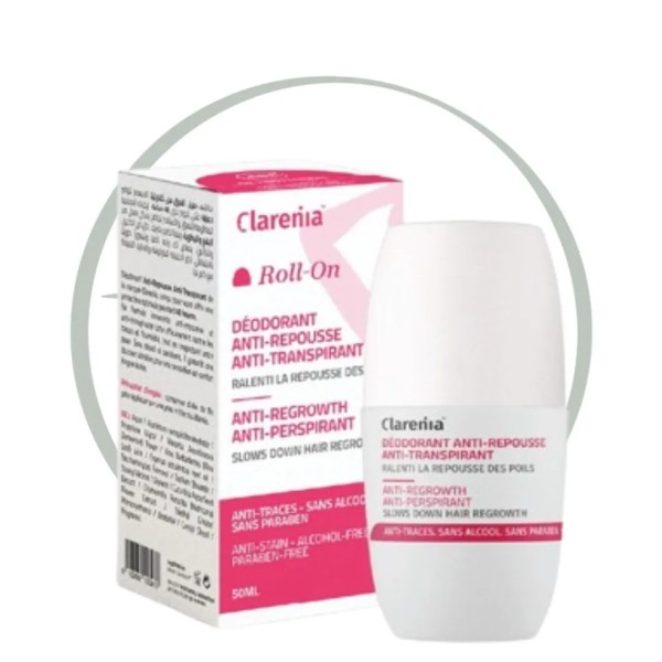 CLARENIA DEODORANT ANTI REPOUSSE ANTI TRANSPIRANT 50ML