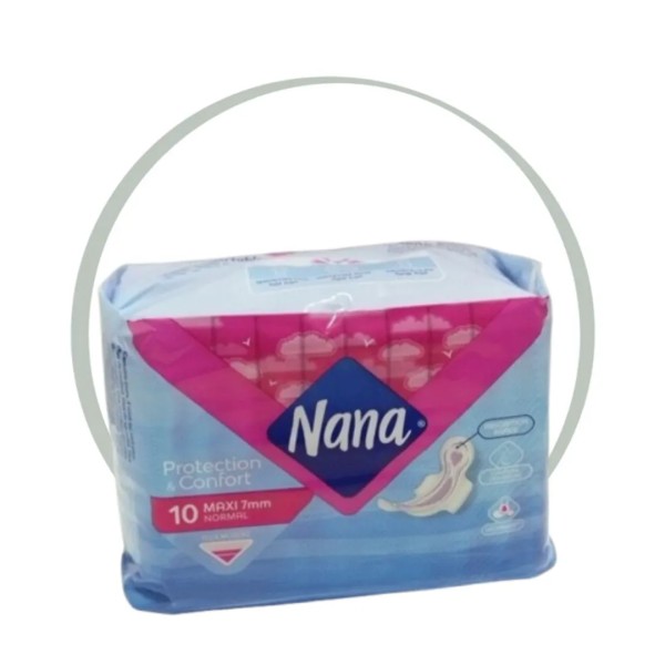 NANA SERVIETTE MAXI NORMAL CLIP 10 PIECES