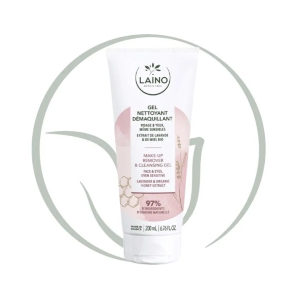 LAINO GEL NETTOYANT DEMAQUILLANT 200ML