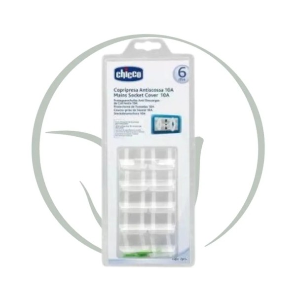 CHICCO 10 CACHE-PRISES AVEC CLES 6 MOIS ET +