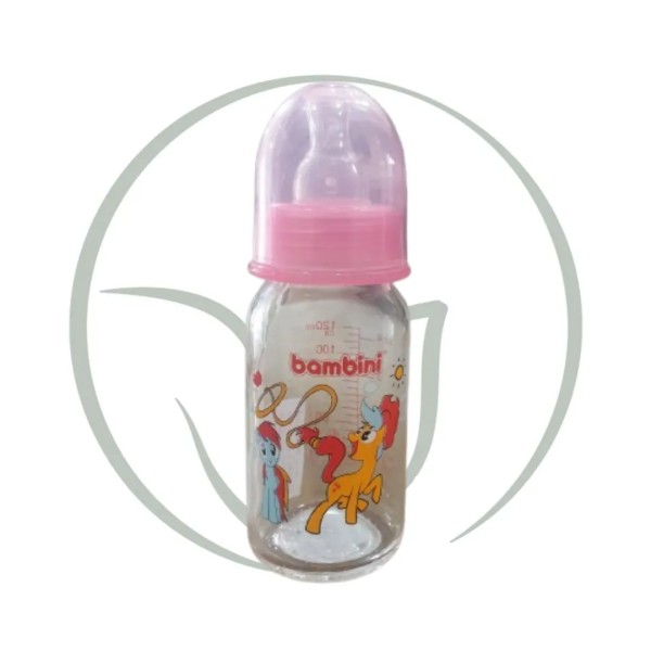BAMBINI BIBERON EN VERRE 125ML