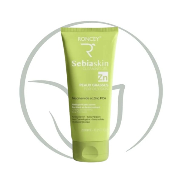 RONCEY SEBIASKIN GEL NETTOYANT PEAUX GRASSES 200ML