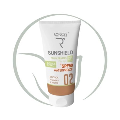 RONCEY SUNSHIELD ÉCRAN WATERPROOF SPF50+ TEINTE 02 50ML