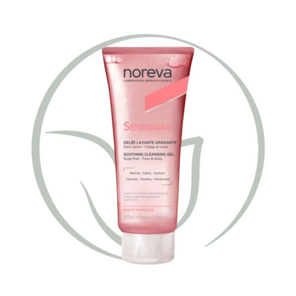 NOREVA SENSIDIANE GELEE LAVANTE APAISANTE 200ML