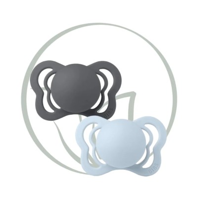 BIBS 02 SUCETTES COUTURE PACIFIER TAILLE 1 0M