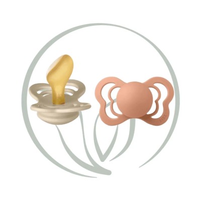 BIBS 02 SUCETTES COUTURE PACIFIER TAILLE 2 0M