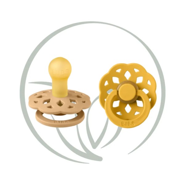 BIBS 2 SUCETTES BOHEME TAILLE 1