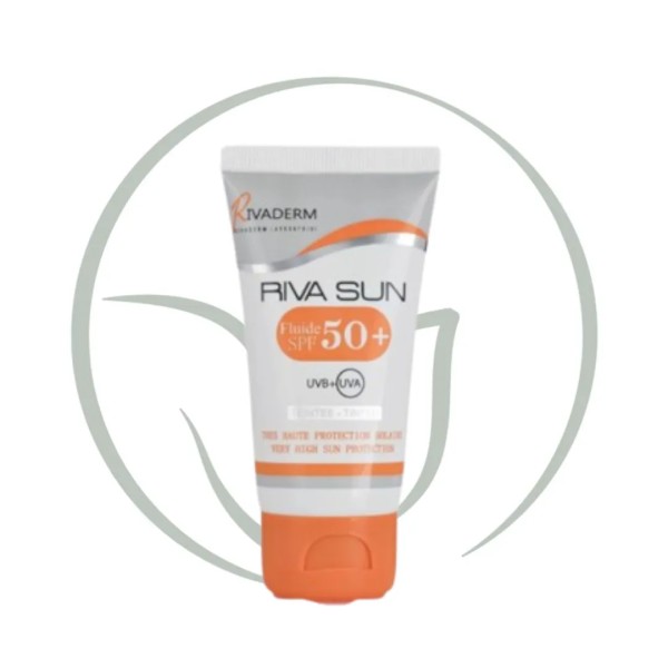 RIVADERM RIVA SUN ECRAN FLUIDE TEINTE SPF50+ 50ML