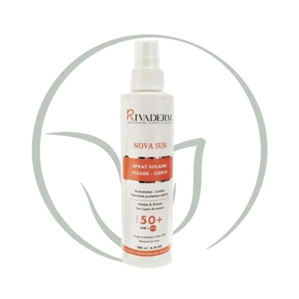 RIVADERM NOVA SUN SPRAY SOLAIRE SPF 50+ 200ML