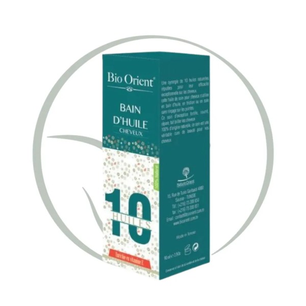 BIO ORIENT BAIN D'HUILES CHEVEUX 90ML