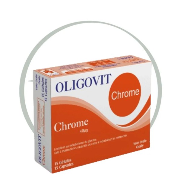 VITAL OLIGOVIT CHROME B/15 GELULES