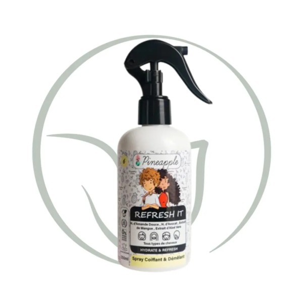 PINEAPPLE SPRAY DEMELANT COIFFANT ADULTE "REFRESH IT" 250 ML