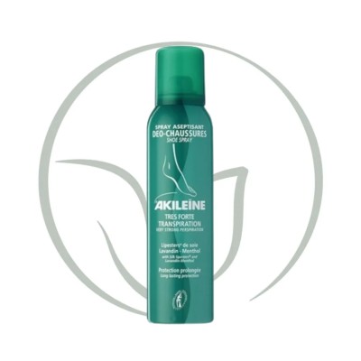 AKILEINE SPRAY ASEPTISANT DEO CHAUSSURES TRES FORTE TRANSPIRATION 150ML
