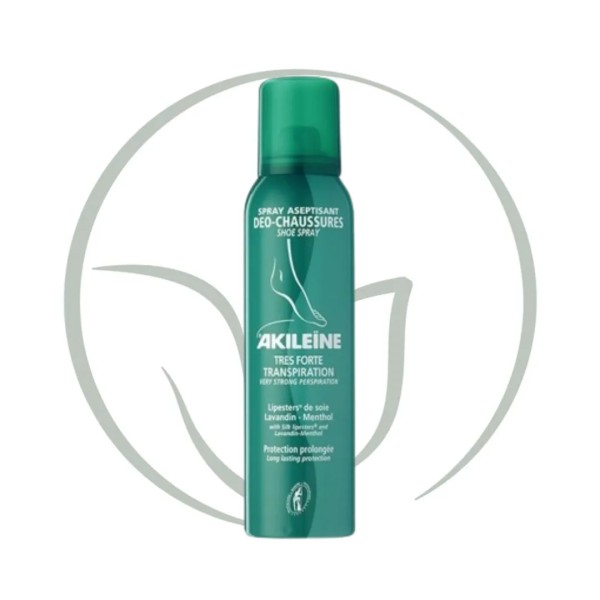 AKILEINE SPRAY ASEPTISANT DEO CHAUSSURES TRES FORTE TRANSPIRATION 150ML