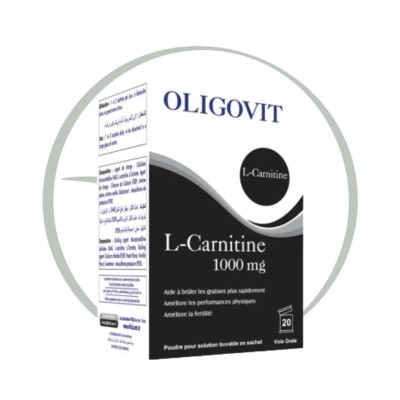 VITAL OLIGOVIT L-CARNITINE 1000MG 20 SACHETS