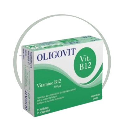 VITAL OLIGOVIT VITAMINE B12 15 GELULES