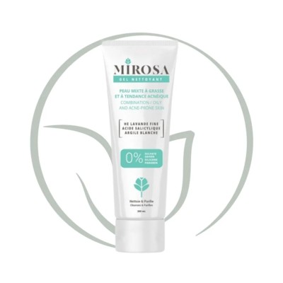 MIROSA GEL NETTOYANT PEAU MIXTE GRASSE 200ML