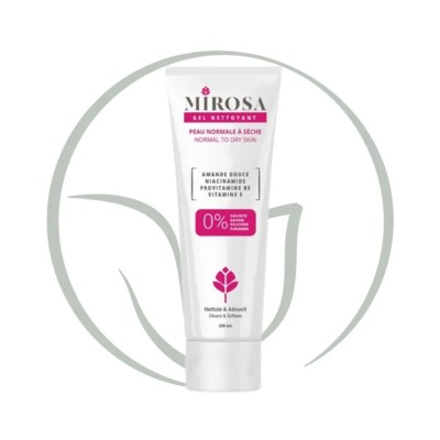 MIROSA GEL NETTOYANT PEAU NORMALE À SÈCHE 200ML