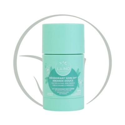 LAINO DEODORANT SOLIDE AMANDE DOUCE 60GR