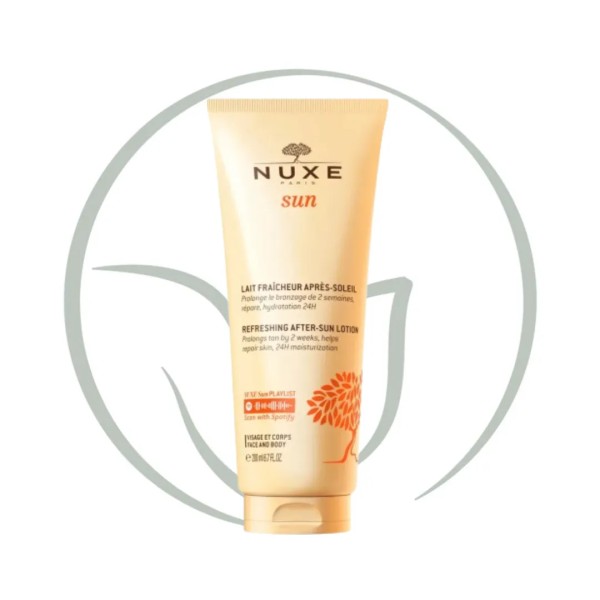 NUXE SUN LAIT FRAICHEUR APRES-SOLEIL VISAGE ET CORPS 200ML