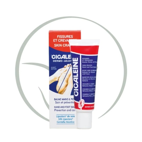 AKILEINE CICALEINE BAUME PIEDS ET TALONS FISSURES ET CREVASSES 50ML