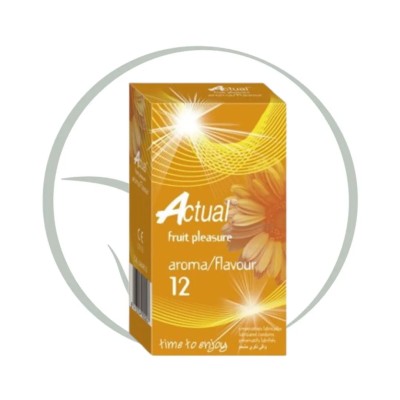 ACTUAL PRESERVATIF AROME/SAVEUR BOITE DE 12