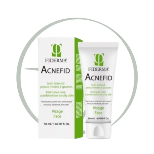FIDERMA ACNEFID SOIN INTENSIF PEAUX MIXTES A GRASSES 50ML